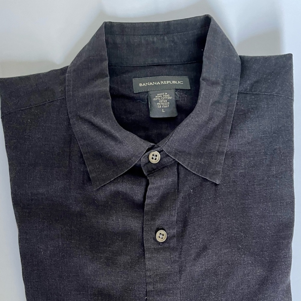 Gray Long Sleeve Shirt